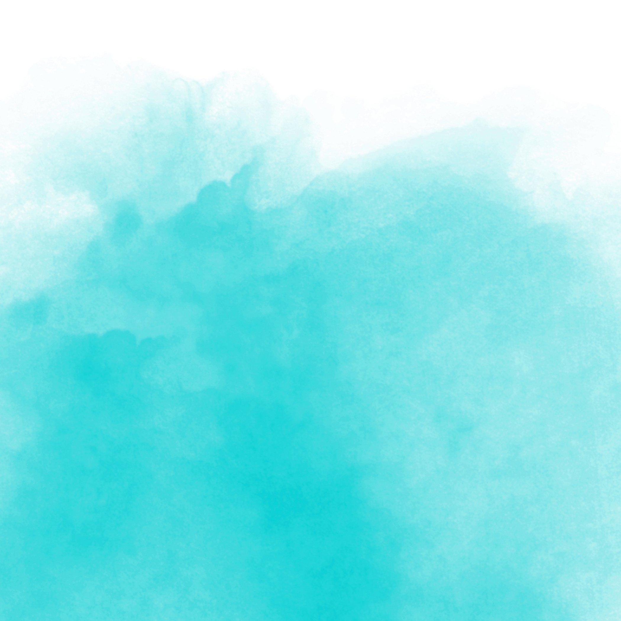 Turquoise Blue Watercolour Background